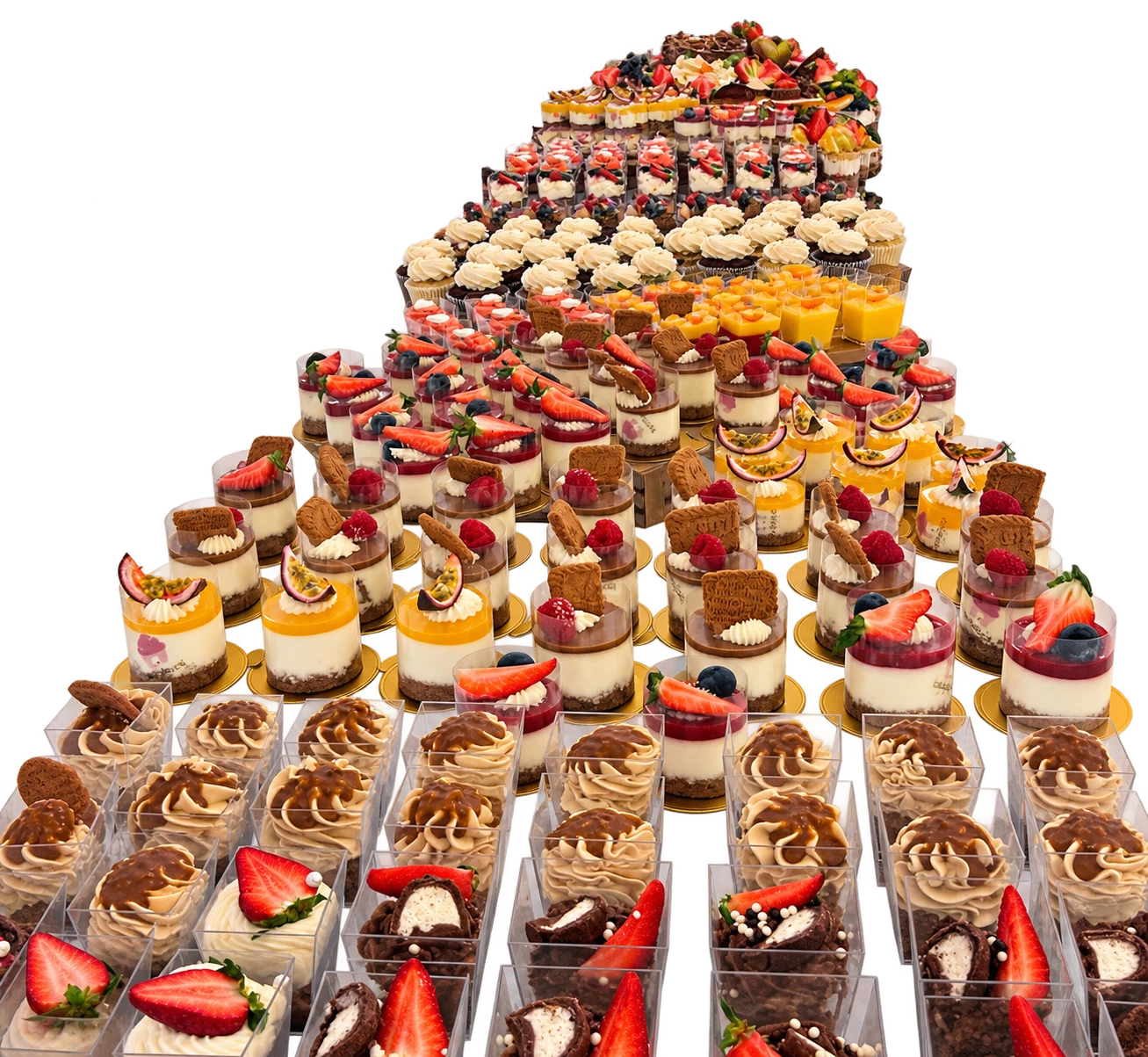 Dessert i kopp fra Tradisjon Catering